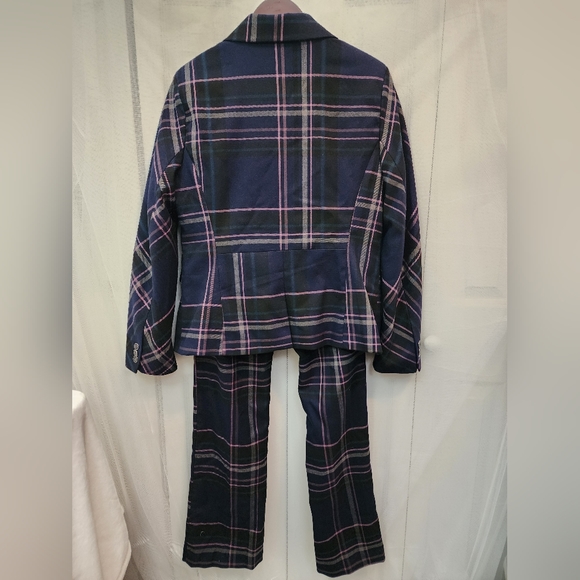New York & Company 7th Avenue Plaid Business Suit - Picture 2 of 15